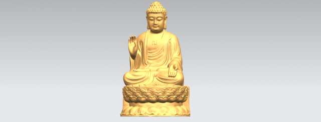 Gautama Buddha 03 3D Model