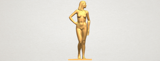 Naked Girl 19 3D Model