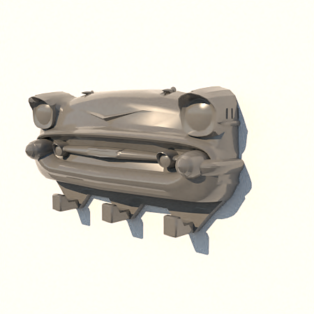 Chevy keychain 3D Model