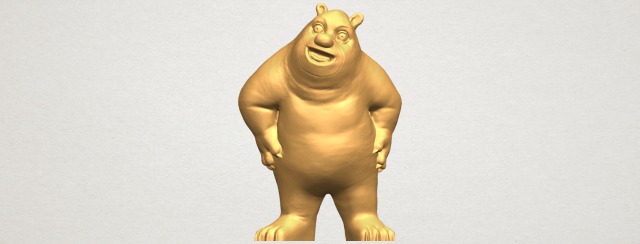 Bear Senior 3D Model