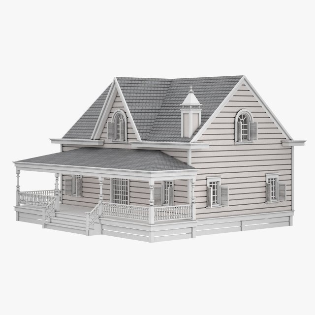 Cottage 06 3D Model