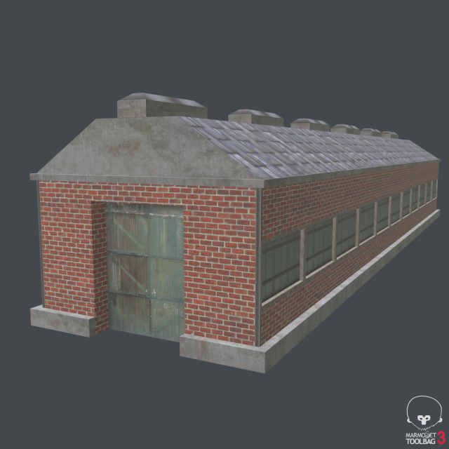 Warehouse 01 3D Model