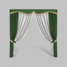 Curtains 4 3D Model