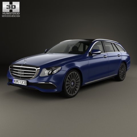 Mercedes-Benz E-Class S213 Exclusive Line estate 2016 3D Model