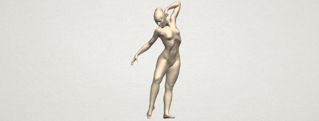 Naked Girl A05 3D Model