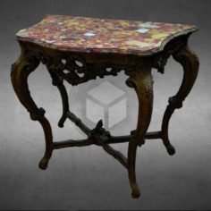 Table Louis XIV						 Free 3D Model