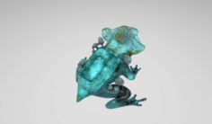Mystical Frog 3D Model