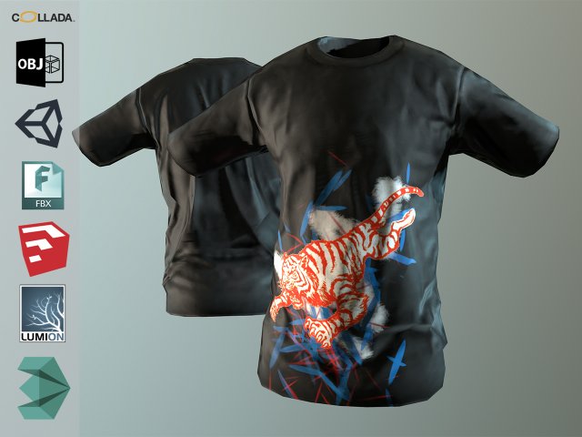 Shirts1 3D Model