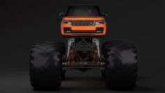 Monster Truck Range Rover SVAutobiography Dynamic 3D Model