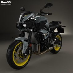 Yamaha MT-10 2016 3D Model