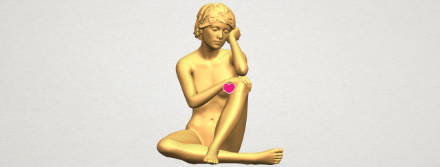 Naked Girl 26 3D Model