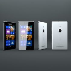 Nokia Lumia 925 3D Model