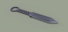 Military knife ZU Bladeworx Nomad 3D Model