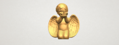 Angel Baby 05 Free 3D Model