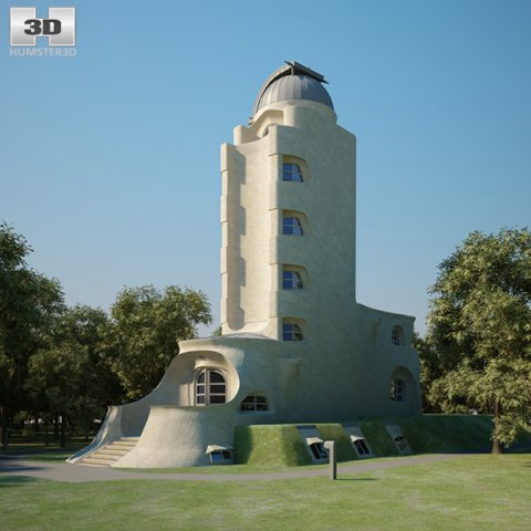 Einstein Tower 3D Model