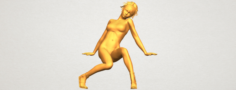 Naked Girl G03 3D Model