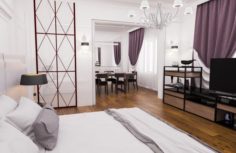 No 30 Bedroom interior design 3D Model