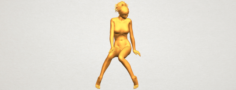 Naked Girl E02 3D Model