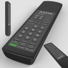 Sony remote controller 3D Model