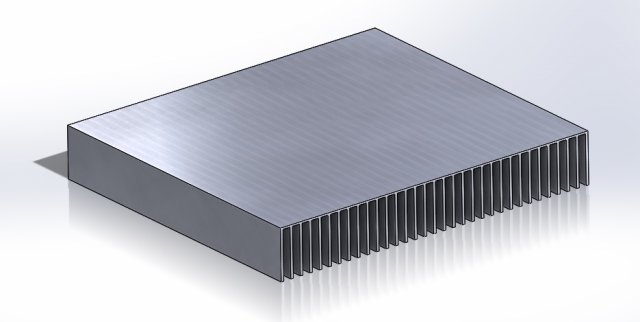 Heat Sink Free 3D Model