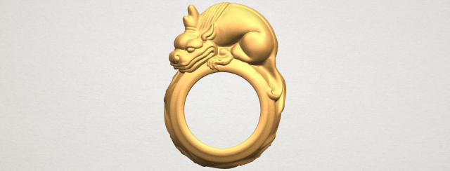 Pi Xiu Ring 3D Model