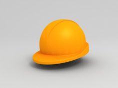 3D Engineer Helmet 3D Model