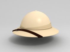 3D Pith Helmet 3D Model