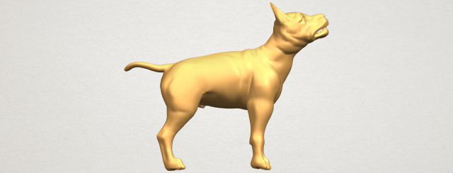 Dog 02 3D Model