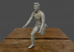 Leo Messi 3d sculpture 3D print model 3D Model