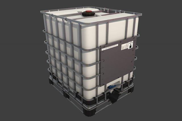 Intermediate Bulk Container 3D Model