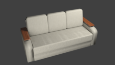 Simple sofa 3D Model