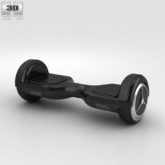 E-Board Scooter 3D Model