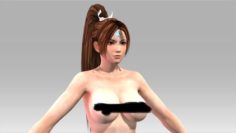 Mai Shrike Nude Model 3D Model