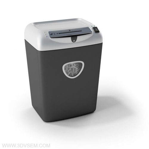 Paper Shredder 3D Model