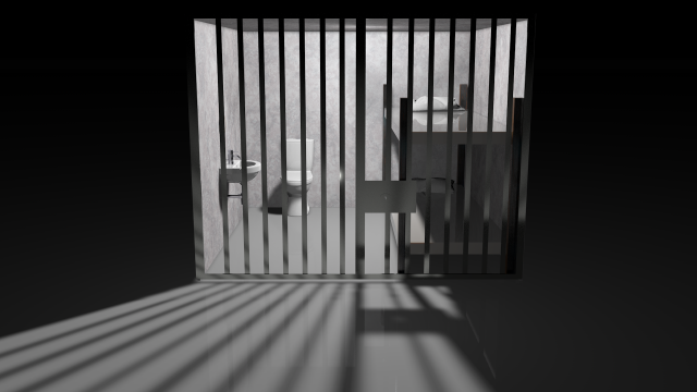 Prison 3D Model