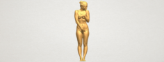 Naked Girl 25 3D Model