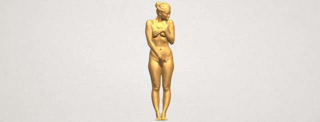 Naked Girl 25 3D Model