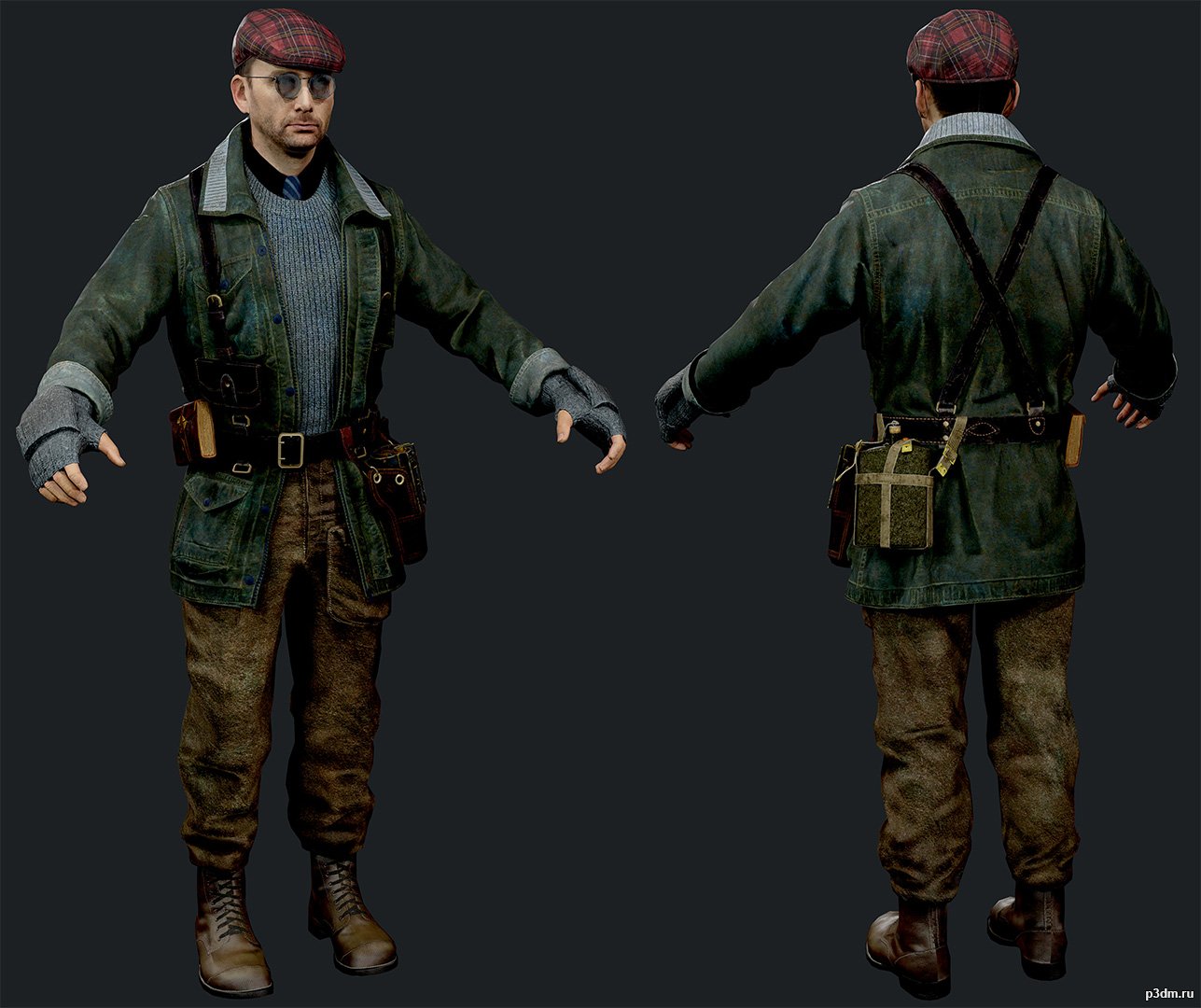 Drostan Hynd 3D Model