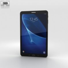 Samsung Galaxy Tab A 10 Metallic Black 3D Model
