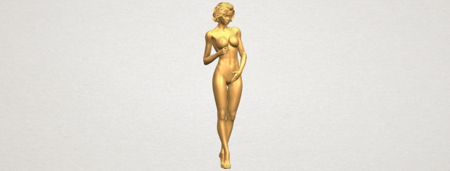 Naked Girl 18 3D Model