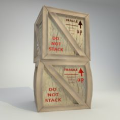 Crate						 Free 3D Model