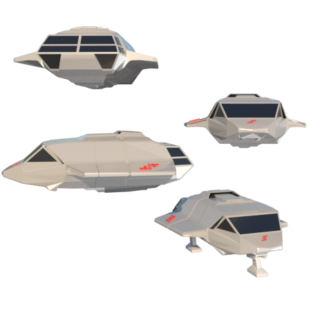 Skyfighter 3D Model