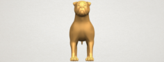 Bull Dog 05 3D Model