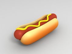Hotdog model 3D Model