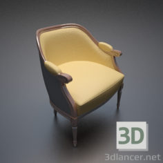 3D-Model 
armchair