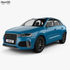 Audi RS Q3 Performance 2017 3D Model