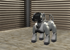 Robot Dog AIBO – hipnc file 3D Model