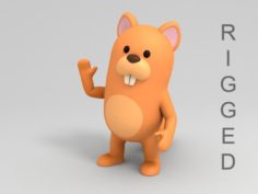 Cartoon Mouse 01-02 (RIGGED T-POSE) 3D Model $19 - .max - Free3D