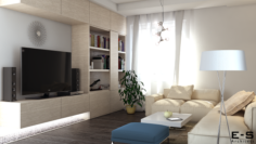 Livin Room 3D Model