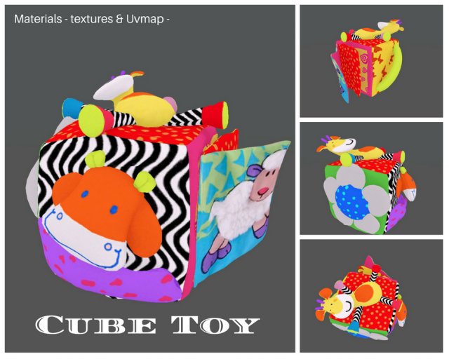 Cube Toy 3D Model